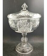 Antique EAPG Large Lidded Compote c.1895 &quot;Brilliant&quot; Riverside Glass #43... - $406.84 CAD