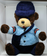 Canada Post Montreal Mighty Star 16&quot; Plush Bear 1986 Vintage No hat or b... - £55.59 GBP