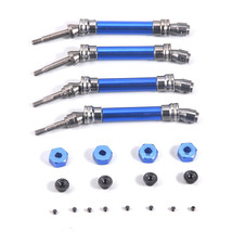 New 4Pcs Steel Front&amp;Rear Universal Drive Shaft For Traxxas 1/10 Slash 4X4 4Wd - £39.15 GBP