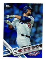 2017 Topps Opening Day #160 Adrian Gonzalez Los Angeles Dodgers - £3.36 GBP