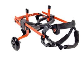 Pets and Wheels Dog Wheelchair - For XXS/XS Size Dog - Color Orange 5-15... - $2,342.72 MXN