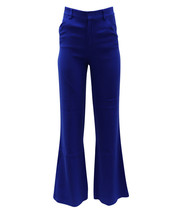 Alice + Olivia Flared Pants In Viscose Women Blue S - $165.30