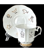 Vintage Cup of Fortune Set #2 – 1960s Taylor &amp; Kent for Red Rose Tea - $47.86 CAD