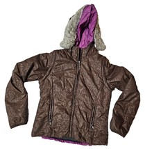 Five Fifty Five Brown Girls Snowboard Ski Jacket Size 14 - £7.14 GBP