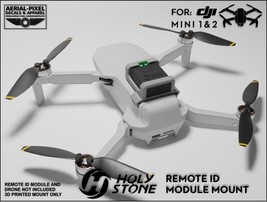 DJI Mavic Mini or Mini 2 Series Holy Stone Remote ID Mount (Module Not I... - £11.75 GBP