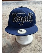 New Era MLB Kansas City Royals Team Script Blue Snapback - £19.56 GBP