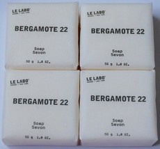 4 Le Labo Bergamote 22 Bath Bar Soap 1.8 oz 50 g Travel Hotel Lot Soaps Set - £39.32 GBP