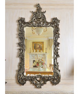Ornate Silver Vintage Wall Mirror – Statement Décor Piece - $950.55 CAD