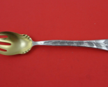 Lap Over Edge Acid Etched by Tiffany &amp; Co Sterling Ice Cream Fork willow... - $385.11