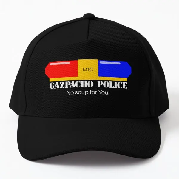 Gazpacho Police Baseball Cap Hat Mens Black Women Casquette Hip Hop - $13.99