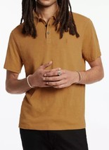 John Varvatos Men&#39;s Short Sleeve Victor Peace Sign Polo Shirt Antique Co... - £51.81 GBP