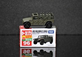 Tomica No 96 SJSDF High-Mobility Vehicle Special First Edition Military ... - $10.80