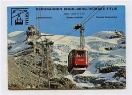 Bergbahnen Engelberg Trubsee Titlis 48 Inch Fold Out Photo Booklet Switz... - $17.82