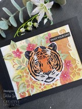 Creative Expressions Paper Cuts Craft Dies-Tiger B - £37.75 GBP