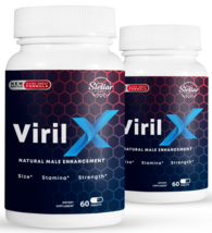 2 Pack Viril X, refuerzo de rendimiento para hombres-60 Tabletas x2 - $71.27