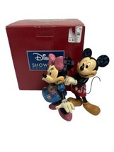 Disney Traditions Showcase Mickey &amp; Minnie For My Sweetheart Figurine - £56.03 GBP