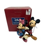 Disney Traditions Showcase Mickey &amp; Minnie For My Sweetheart Figurine - £55.15 GBP