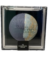 1- Maybelline EyeStudio Marbleized Duo Eyeshadow #15 DOWNTOWN DENIM (Sea... - $13.57 CAD