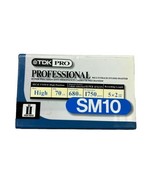 TDK  PRO SM    10     BLANK CASSETTE TAPE (1) (SEALED) - $13.86