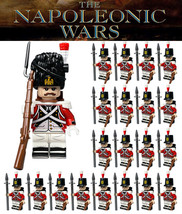 Napoleonic Wars Officer &amp; British Royal Fusiliers Army Set A 21 Minifigu... - £24.23 GBP