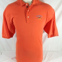 Tommy Hilfiger Finger&#39;s Golf Classic Polo Shirt Orange Sz XL - £11.59 GBP