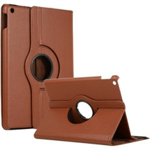 Leather Flip 360° Rotating Portfolio Stand Case for iPad Mini 4/5 BROWN - $5.95