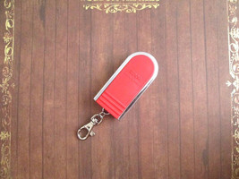 NEW! Zippo Portable Ashtray with Keychain, Red, Slide Lock Lid, Free US ... - £29.72 GBP