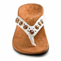 Vionic With Orthaheel FLORIANA REST Embellished Thong Sandals NEW Retail... - $66.00