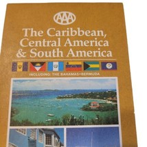 AAA The Caribbean,  Central &amp; South America Road Map 1997 New Factory Folded - £8.64 GBP