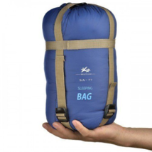 Ultralight Warm Weather Sleeping Bag Portable 75&quot;X30&quot; Blue Besteam SA-77 - £24.07 GBP