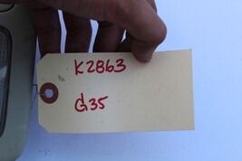 2003-2004 INFINITI G35 SEDAN INTERIOR CENTER OVERHEAD ROOF DOME LIGHT K2863 image 12