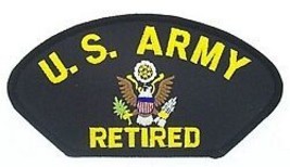 Army Retired Logo Military Embroidered Patch - £23.69 GBP
