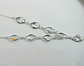 925 Sterling Silver Topaz Gemstone Handmade Necklace Women Festive Gift-... - £33.76 GBP