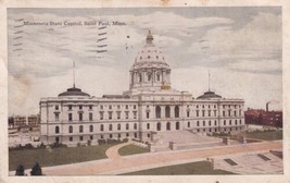 Saint Paul Minnesota MN State Capitol 1916 Postcard D35 - £2.28 GBP