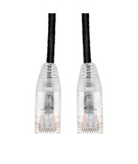 Addon ADD-6FSLCAT6A-BK 6FT BLACK CAT 6A SLIM PVC ETHERNET CABLE SNAGLESS... - $32.90