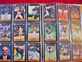 Complete Set 1991 Georgia Tech Yellow Jackets-(200)-ex/mt in pages - £9.26 GBP