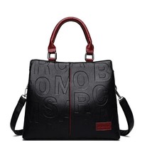 Leather Bags for Women Chain Crossbody Bag  Designer Handbags Letters Large Capa - £151.18 GBP