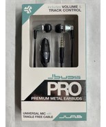 JLab JBuds Pro Wired Earbud Headphones Universal Mic Track &amp; Volume Cont... - £6.57 GBP
