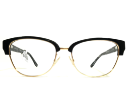 Bcbgmaxazria Longchamp Eyeglasses Frames Ashlyn Black Grey Gold 53-17-140 - £62.31 GBP