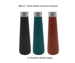 500ml Water Bottle Vacuum Insulated Stainless Steel Reusable Sports Bottle UK - £9.61 GBP