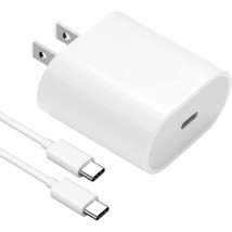 20W Usb C Fast Charger For Iphone 15/15 Pro/15 Pro Max, Ipad Pro 12.9/11 Inch, N - £20.43 GBP