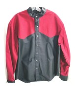 Western Shirt Southwest Pearl Snap Long Sleeve Size XL Homemade ColorBlock - £7.06 GBP