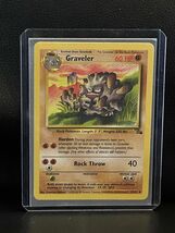 Graveler - 37/62 - Uncommon - Unlimited Edition Fossil Pokemon Moderatel... - €0,83 EUR