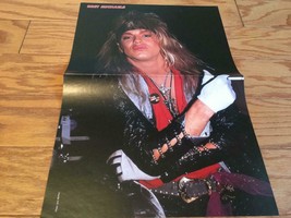 Kiss Ace Frehley Bret Michaels teen magazine poster clipping Poison Rock... - £3.19 GBP
