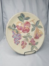 Mosaic Fruit plate Andrea By Sadet Decorative With Stand 10 Inches - £14.54 GBP