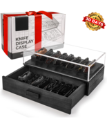 LUXURY Pocket Knife Display Case Showcase Cabinet Wrist Watch Vintage Wo... - $189.68 CAD
