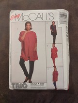 Maternity Cardigan Vest Top Pants Vtg Mc Call's 6772 Sew Pattern Uc Sizes 10-14 - $12.34