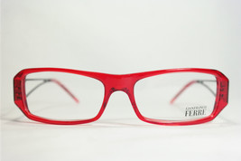 Gianfranco Ferre Designer Eyeglasses Red Black Frame 135 Italy Unisex NEW - £91.92 GBP