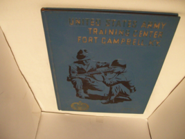 Vtg US Army Training Center Yearbook 1966 - Fort Campbell KY - Co. E 4th Bn. 1st - £31.10 GBP