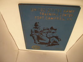 Vtg US Army Training Center Yearbook 1966 - Fort Campbell KY - Co. E 4th Bn. 1st - £30.95 GBP